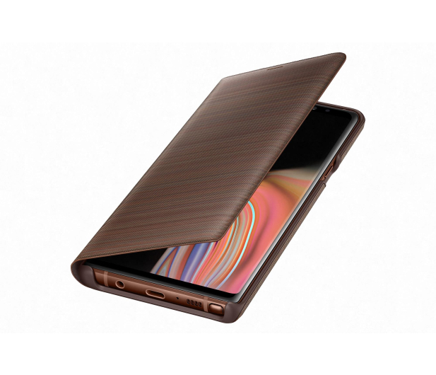 ETUI LED View Cover do Samsung Galaxy Note 9 brązowy - 441245 - zdjęcie